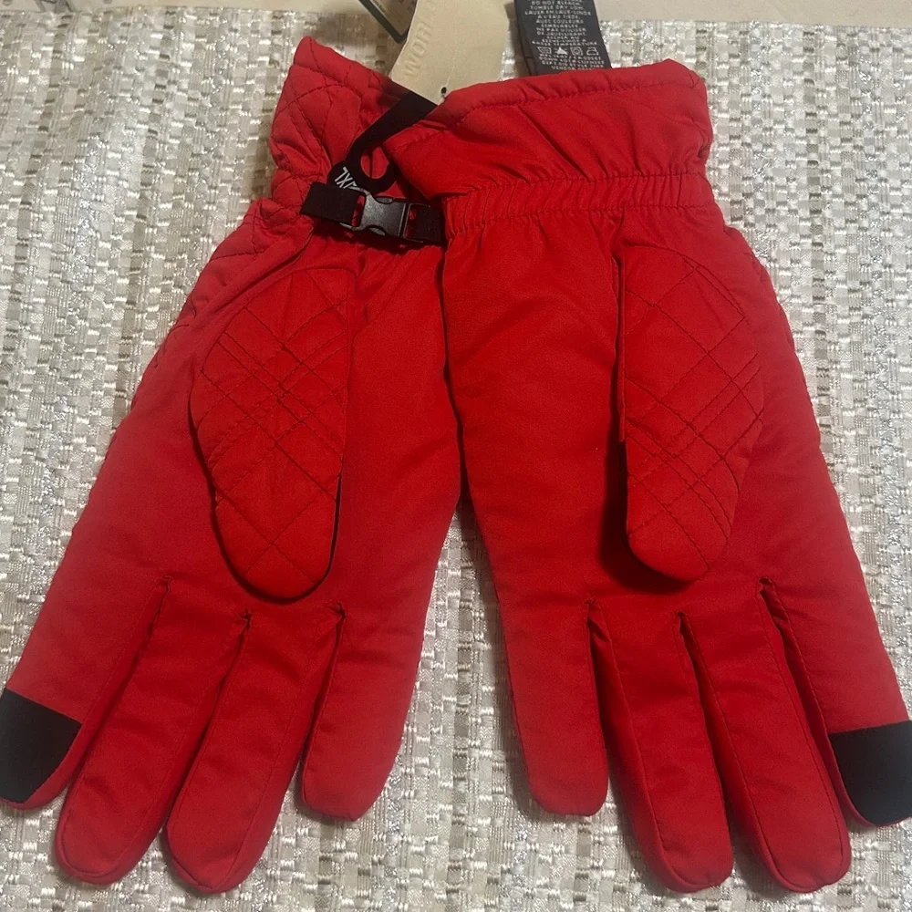 Eddie Bauer Red Lodge Goose Down Gloves L/XL NWT